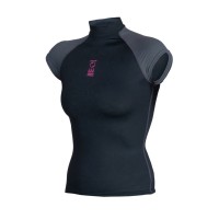 Рашгард Fourth Element Hydroskin Короткий Рукав Black Pink, жен.