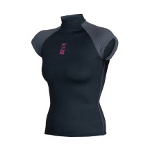 Рашгард Fourth Element Hydroskin Короткий Рукав Black Pink, жен.