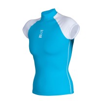 Рашгард Fourth Element Hydroskin Короткий Рукав Aqua White, жен.