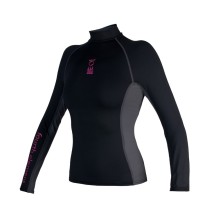 Рашгард Fourth Element Hydroskin Длинный Рукав Black Pink, жен.