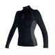 Рашгард Fourth Element Hydroskin Длинный Рукав Black Pink, жен.