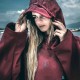 Пончо Fourth Element Storm Poncho Burgundy