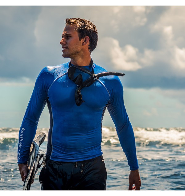Рашгард Fourth Element Hydroskin Длинный Рукав Blue, муж.