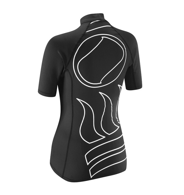 Рашгард Fourth Element Hydroskin Короткий Рукав Black, жен.