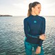 Рашгард Fourth Element Hydroskin Ocean Positive Длинный Рукав Turquoise Petrol, жен.
