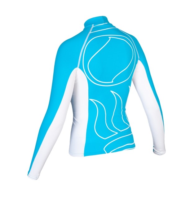 Рашгард Fourth Element Hydroskin Длинный Рукав Aqua White, жен.