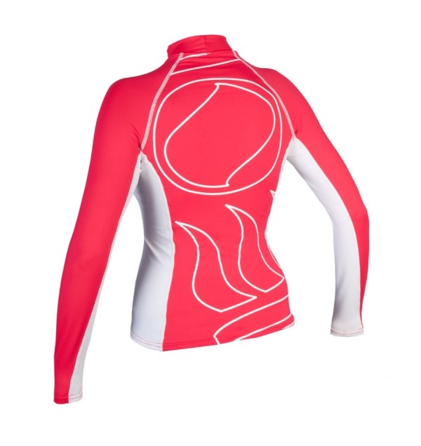 Рашгард Fourth Element Hydroskin Длинный Рукав Coral White, жен.