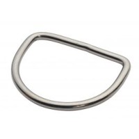 D-Ring OMS 5 cm Сталь, Прямой