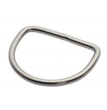 D-Ring OMS 5 cm Сталь, Прямой