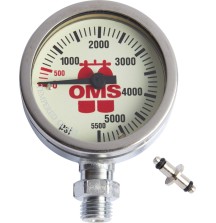 Манометр OMS SPG 2 in (52 mm) 5500 PSI