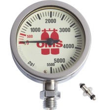 Манометр OMS SPG 2.5 in (63 mm) 5500 PSI