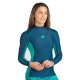 Рашгард Fourth Element Hydroskin Ocean Positive Длинный Рукав Turquoise Petrol, жен.