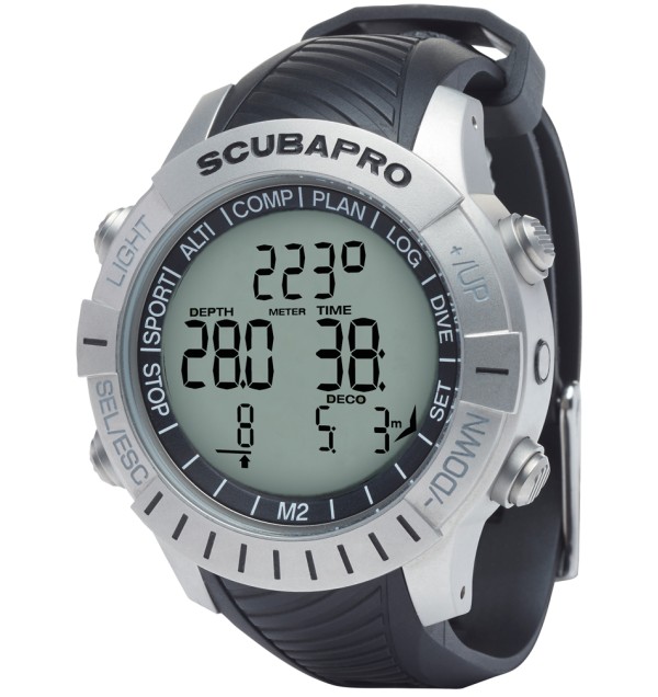 Компьютер Scubapro M2 с трансмиттером и кардиодатчиком