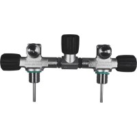 Манифольд BTS с изолирующим вентилем 230 bar для 5,7 и 8,5 л. баллонов (D=140 mm)