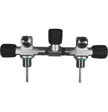 Манифольд BTS с изолирующим вентилем 230 bar для 5,7 и 8,5 л. баллонов (D=140 mm)