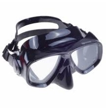 Маска Halcyon Двухстекольная Black