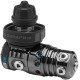 Набор регулятор Scubapro MK25 EVO / А700carbon + октопус R195 BLACK TECH