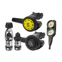 Регулятор Scubapro MK2 + EVO DIN 300 / R095 + октопус R095 + консоль Twin