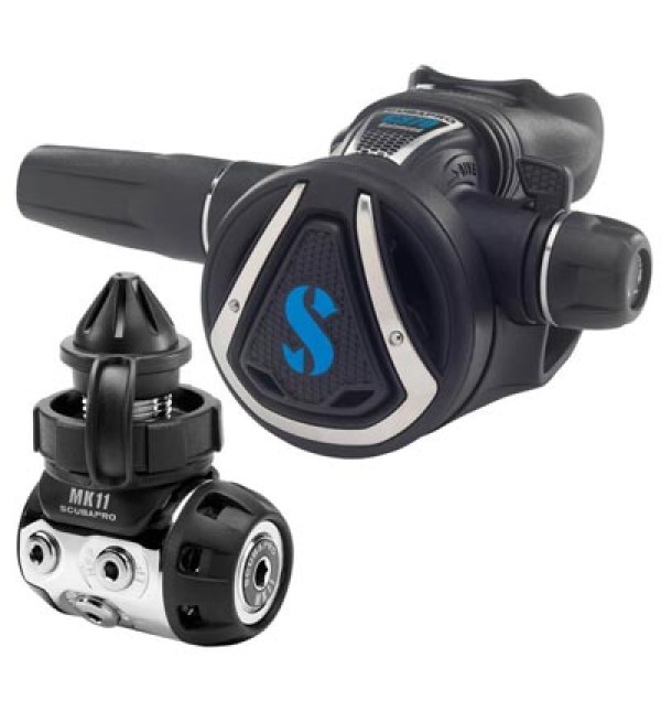 Набор регулятор Scubapro MK11 DIN 300 / C370 + октопус R095