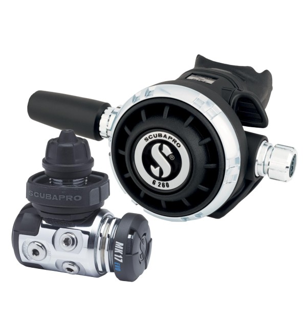 Набор регулятор Scubapro MK17 EVO / G260 + октопус R195