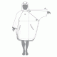 Пончо Fourth Element Storm Poncho Burgundy