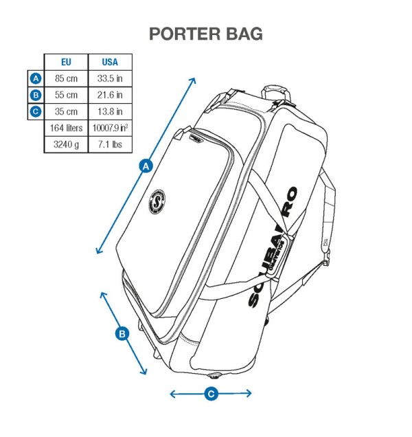 Сумка Scubapro Porter 125 л
